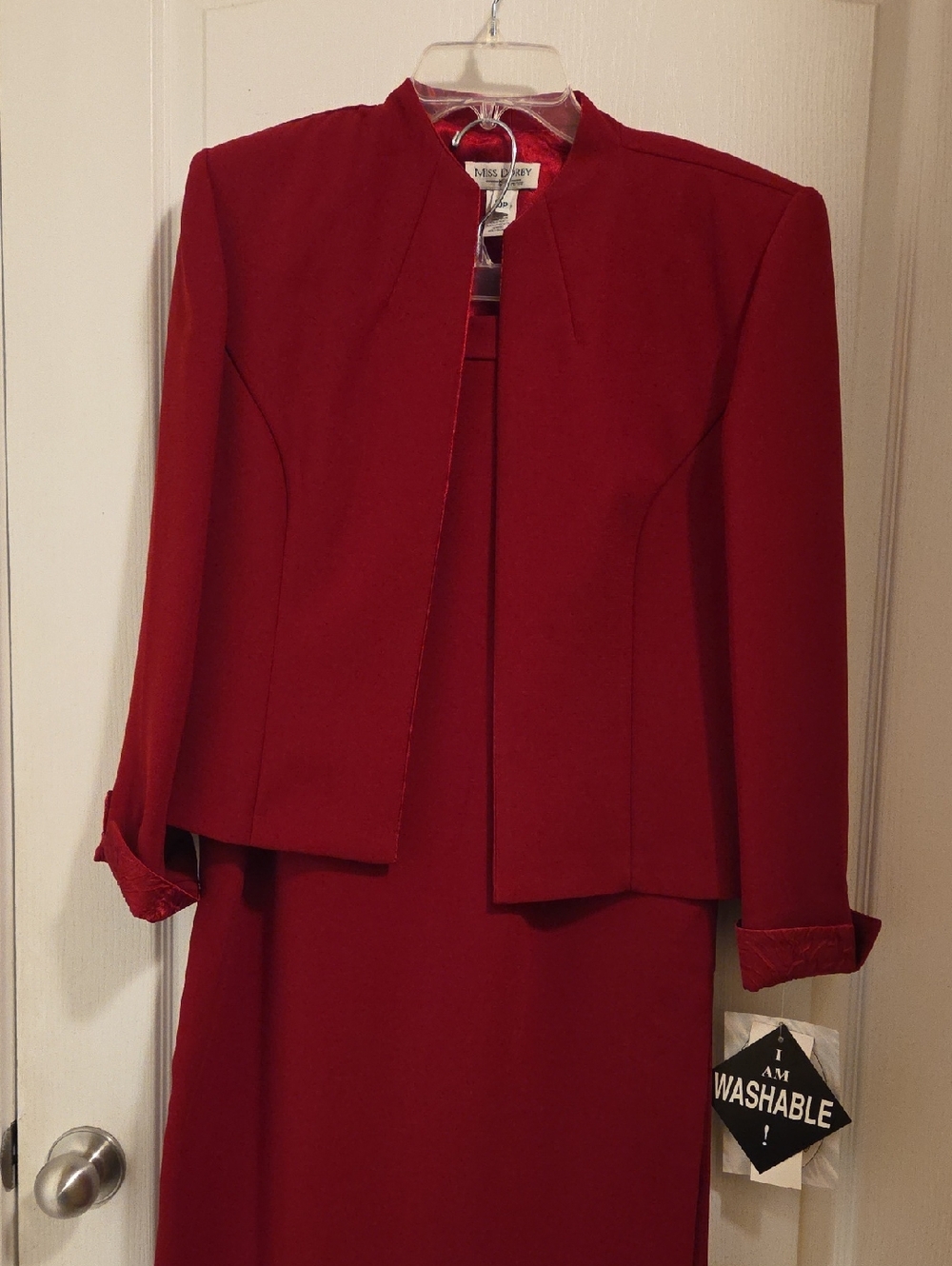 Miss Dorby Red Three-Piece Dress Suit